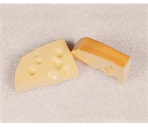 Artificial Cheese - Swiss Cheese slice