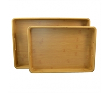BAMBOO TRAY SET - FDBBT2