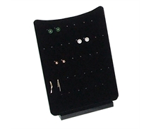 17 Pair Black Acrylic Earring Board JAE17B