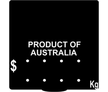 Standard Food Tickets with Product of Origin Info -TBKN4PPOA - TBKN4PMF