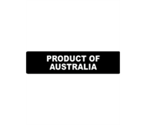 Ticket Topper - Product of Australia - PVRBPOA & PVRWPOA