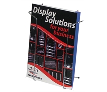 Brushed Silver Single Tier Brochure Holders - AJP780127 126 125