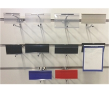 26MM FLIPPER LABEL HOLDER COLOUR BACKING