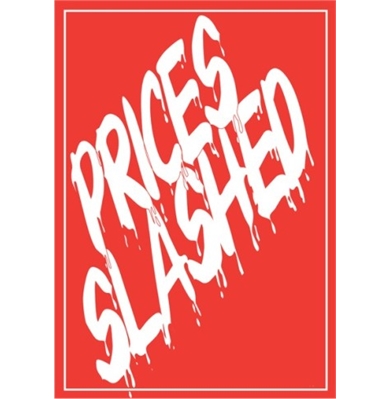 Showcard prices Slashed