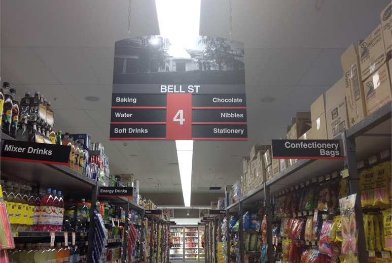 Aisle Signage